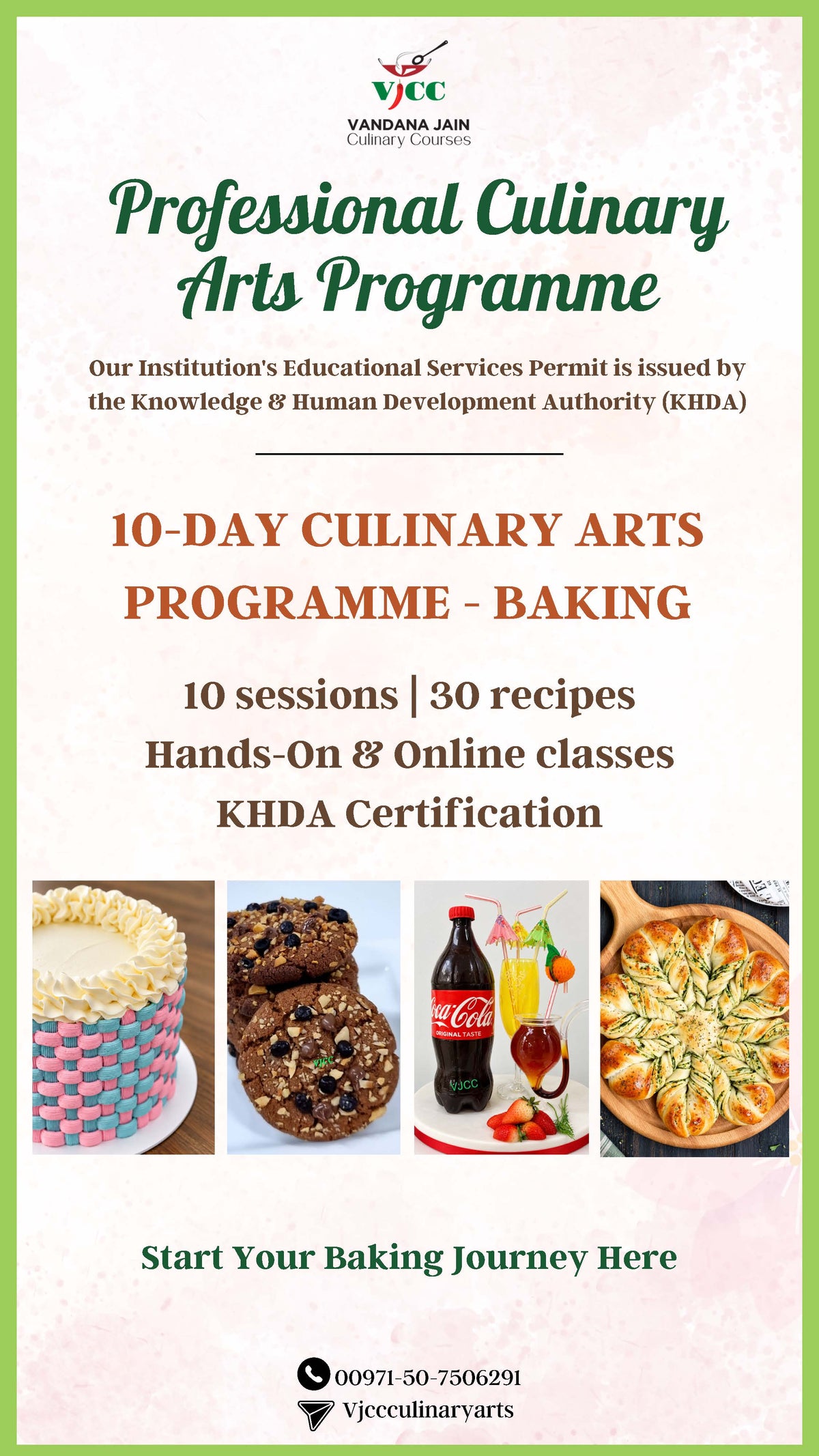 10-Days Culinary Arts Programme-Baking