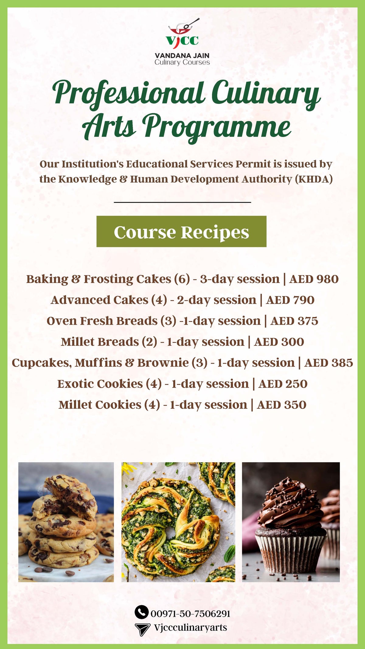 10-Days Culinary Arts Programme-Baking