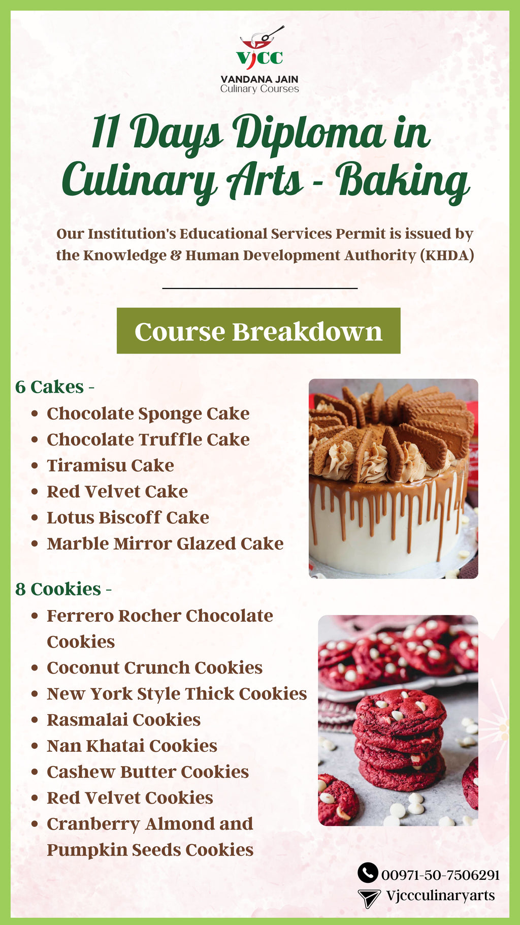 11 Days Diploma in Culinary Arts - Baking
