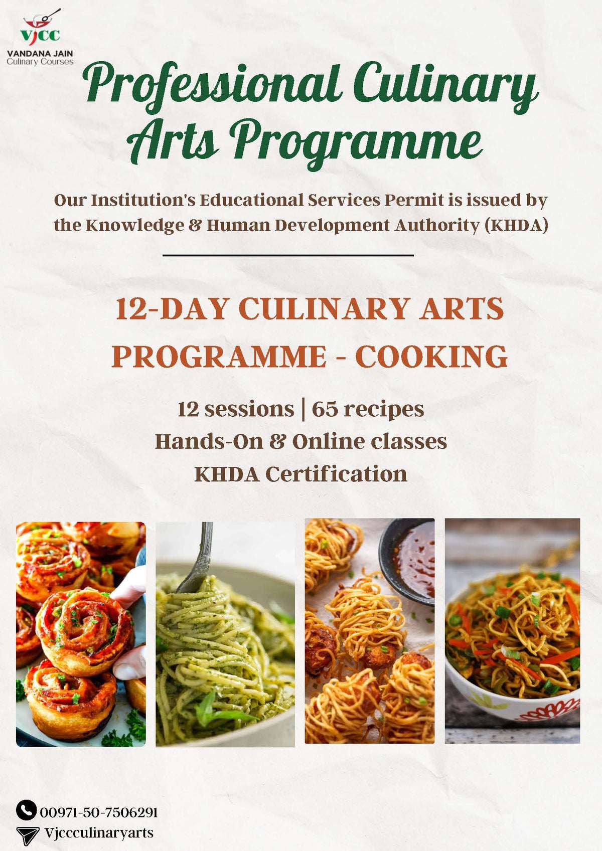 12-Day Culinary Arts Programme-Cooking