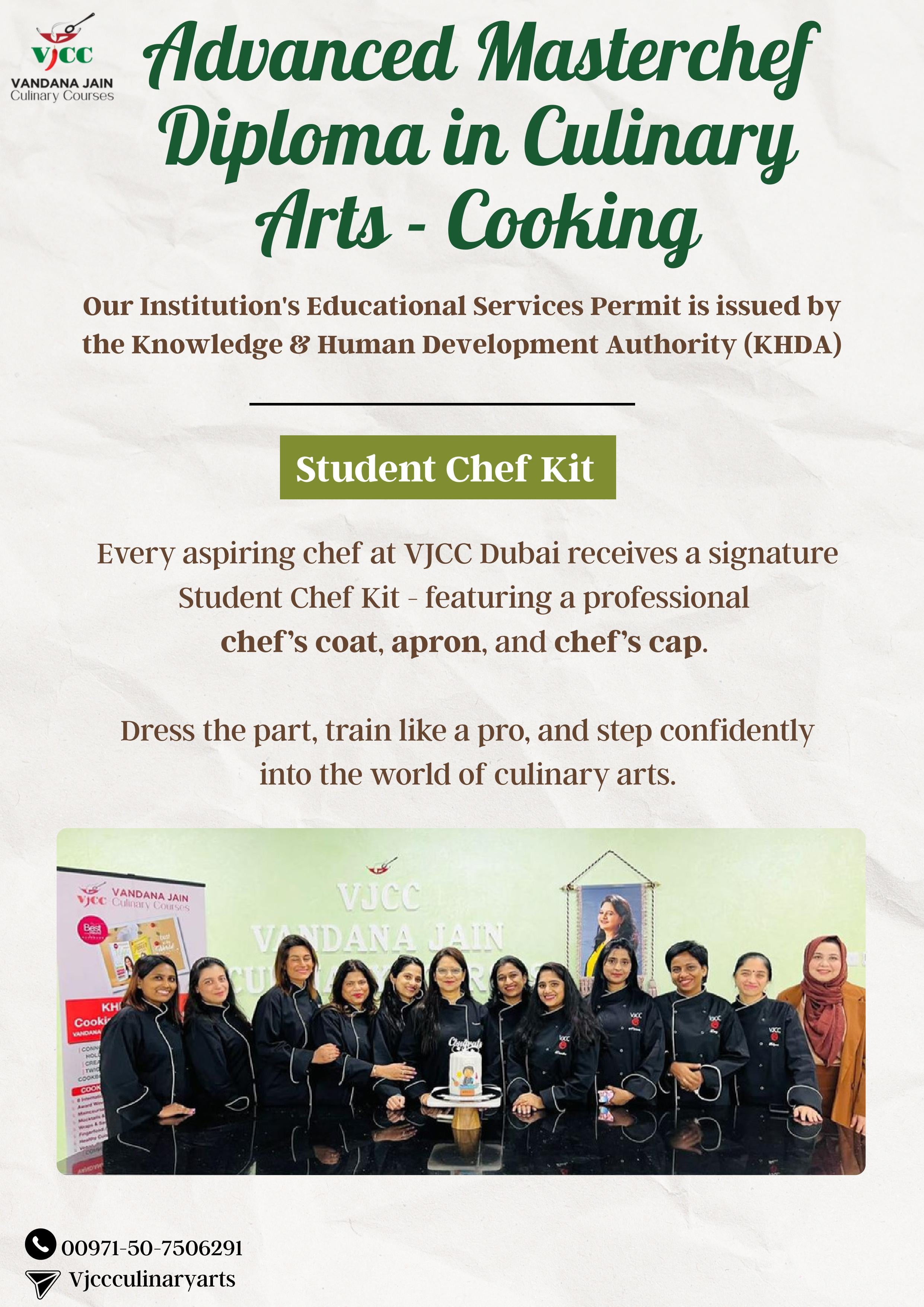 Advanced MasterChef in Culinary Arts - Cooking (12 months)