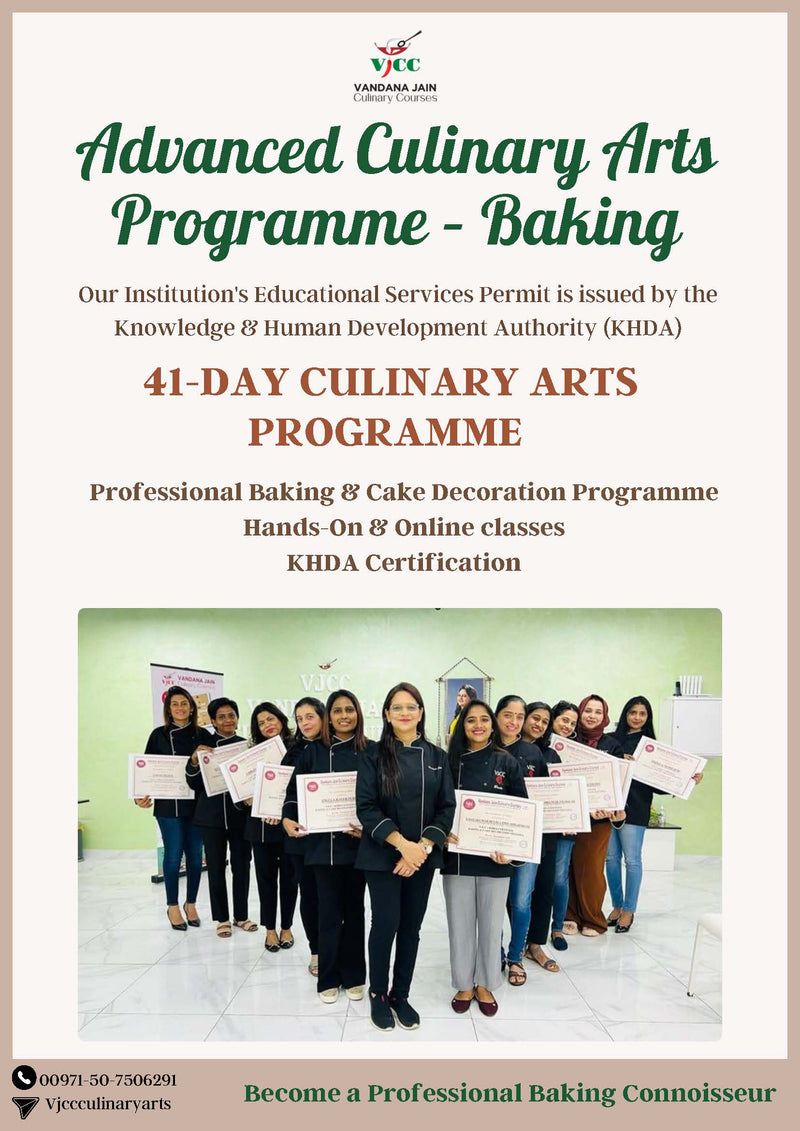 Advanced Culinary Arts Programme – Baking (41-Day)