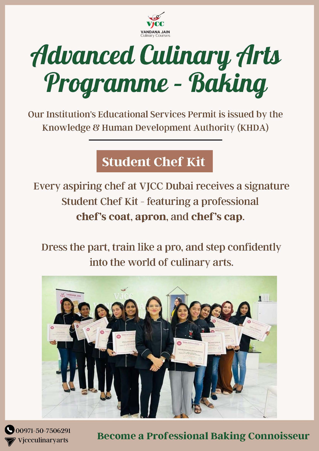 Advanced Culinary Arts Programme – Baking (41-Day)