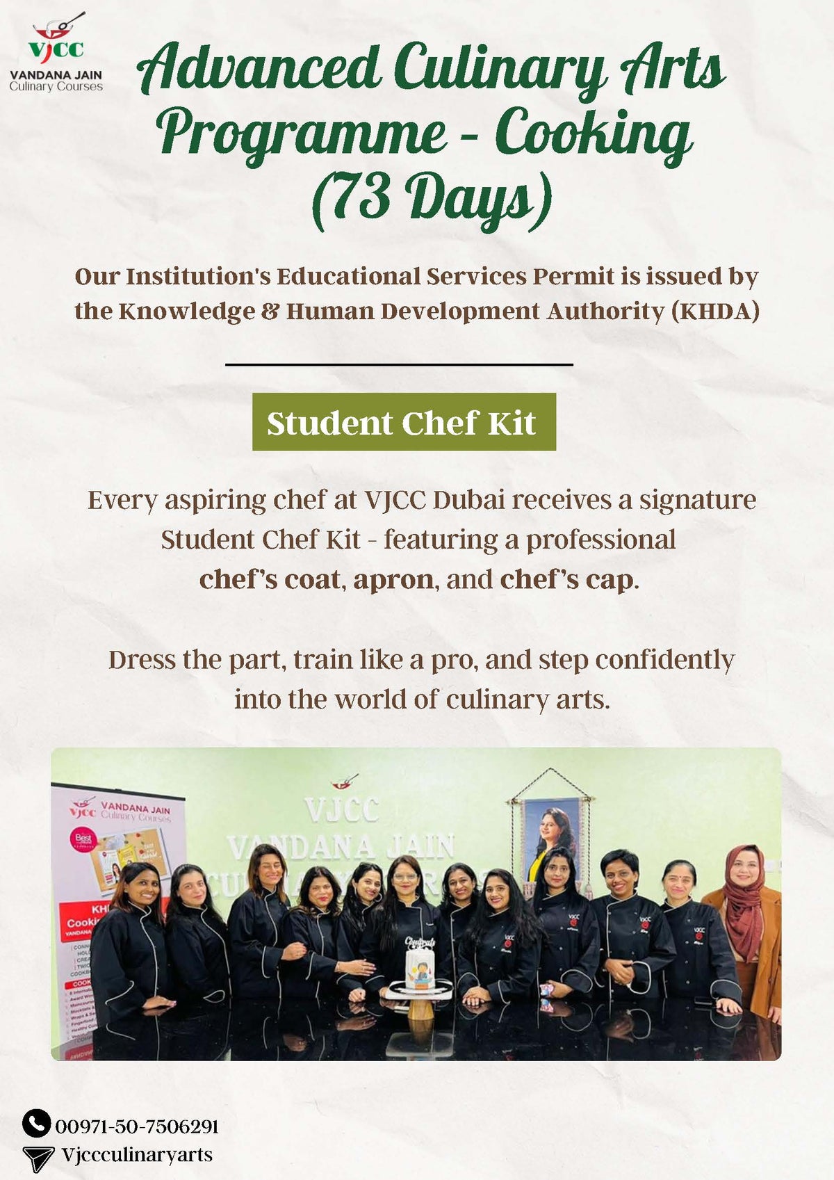 73 Day Advanced Culinary Arts Progamme-Cooking
