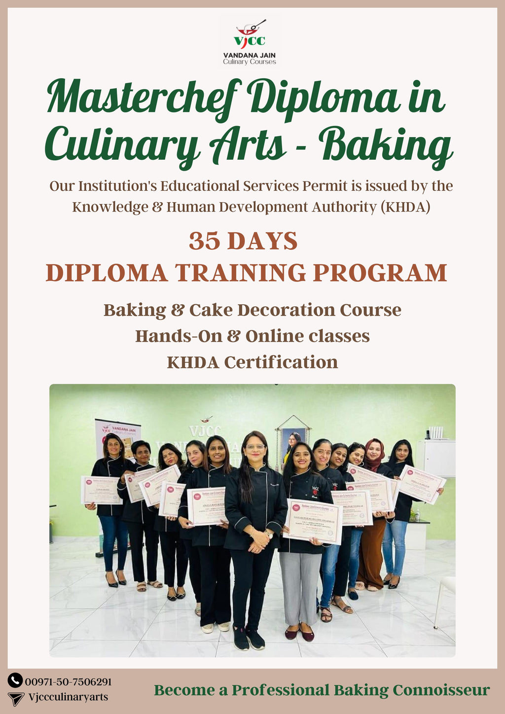 Masterchef Diploma in Culinary Arts - Baking (35 Days)