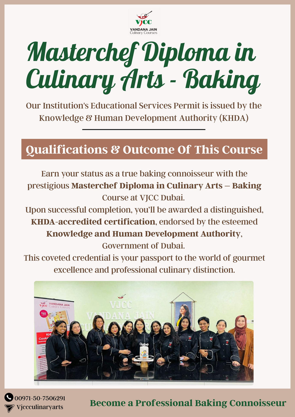 Masterchef Diploma in Culinary Arts - Baking (35 Days)