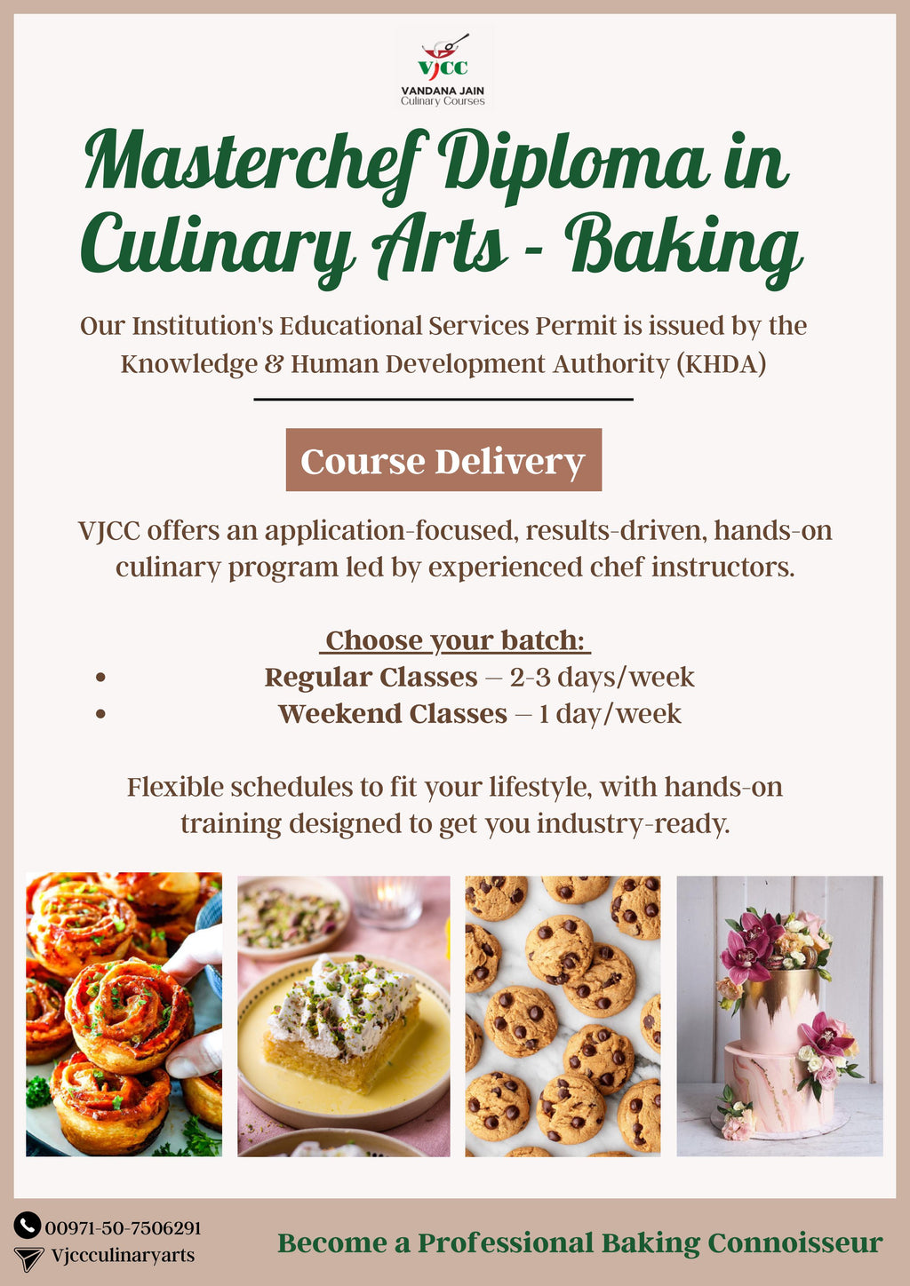 Masterchef Diploma in Culinary Arts - Baking (35 Days)