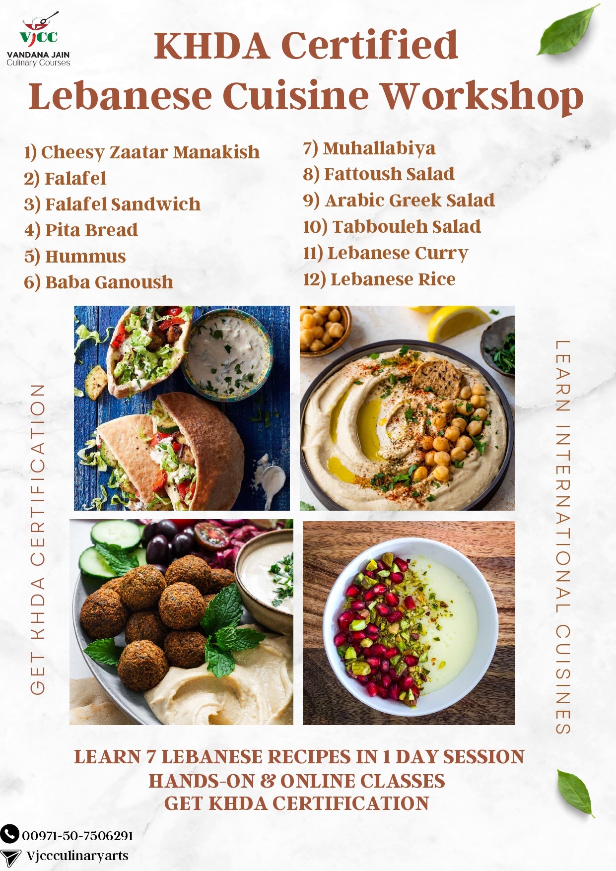 Lebanese Cuisine Workshop