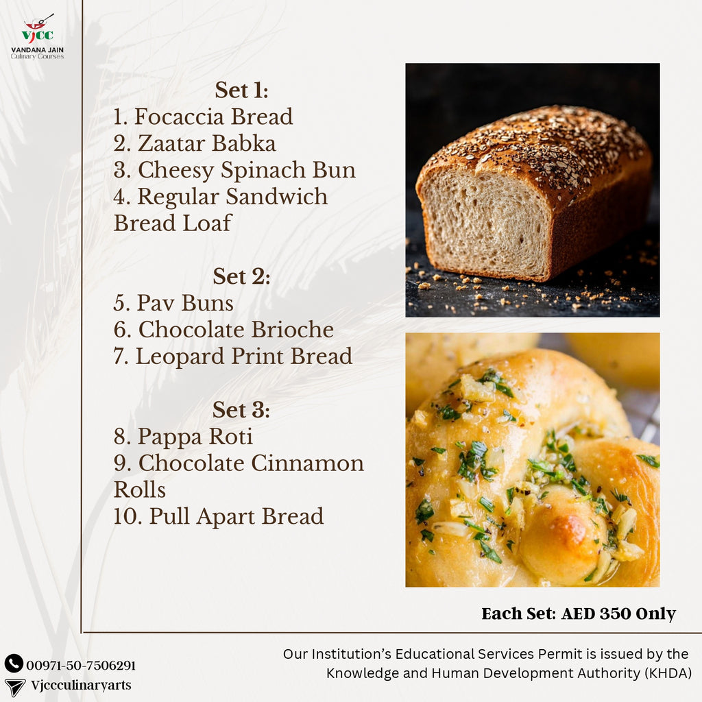 Oven Fresh Breads Course
