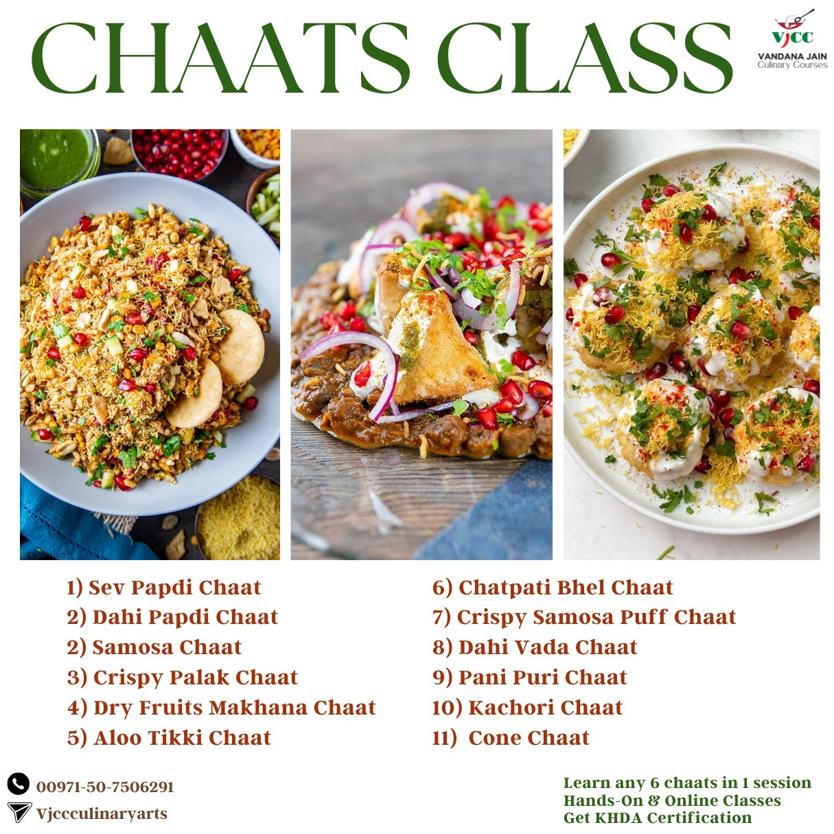 Indian Chaats Workshop