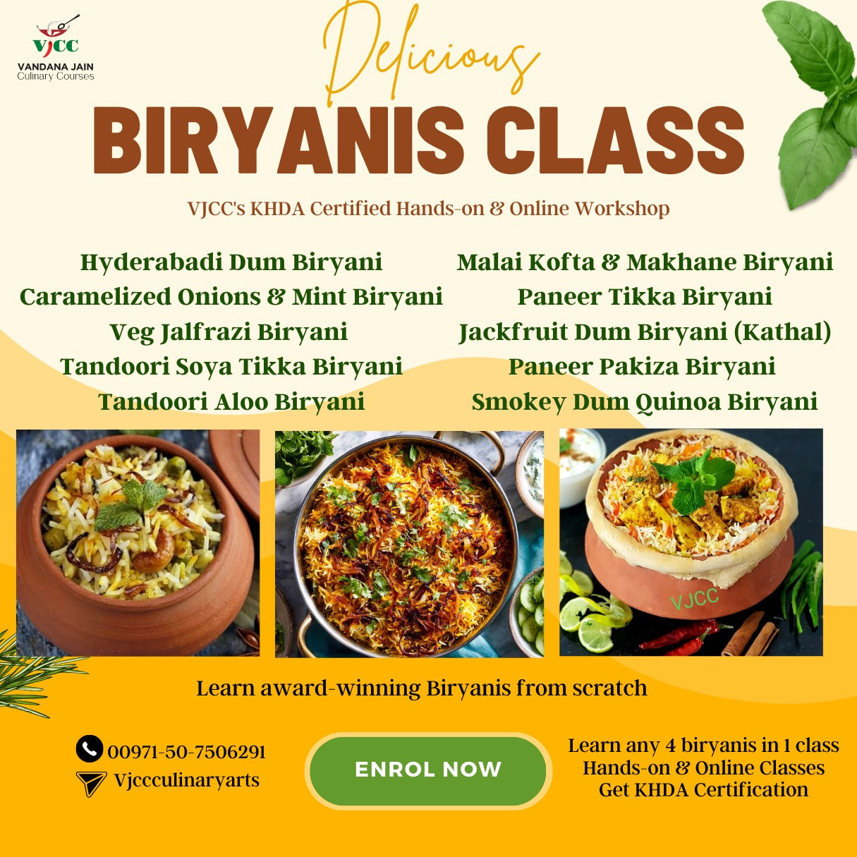 Royal Biryani Workshop