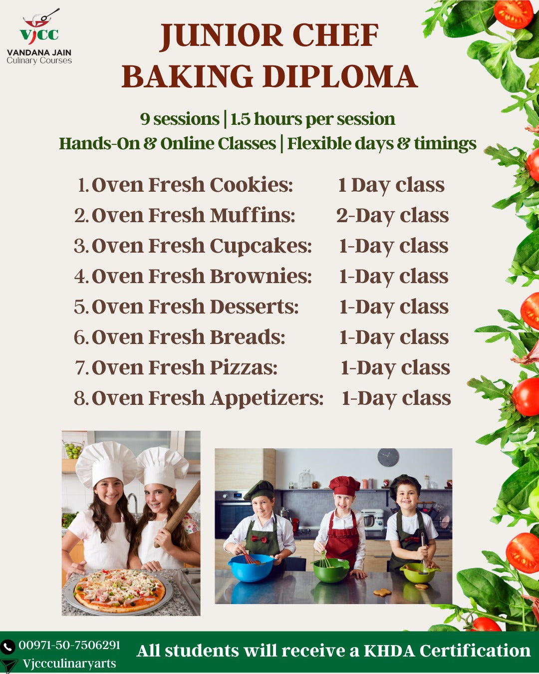 Junior Chef Baking Diploma