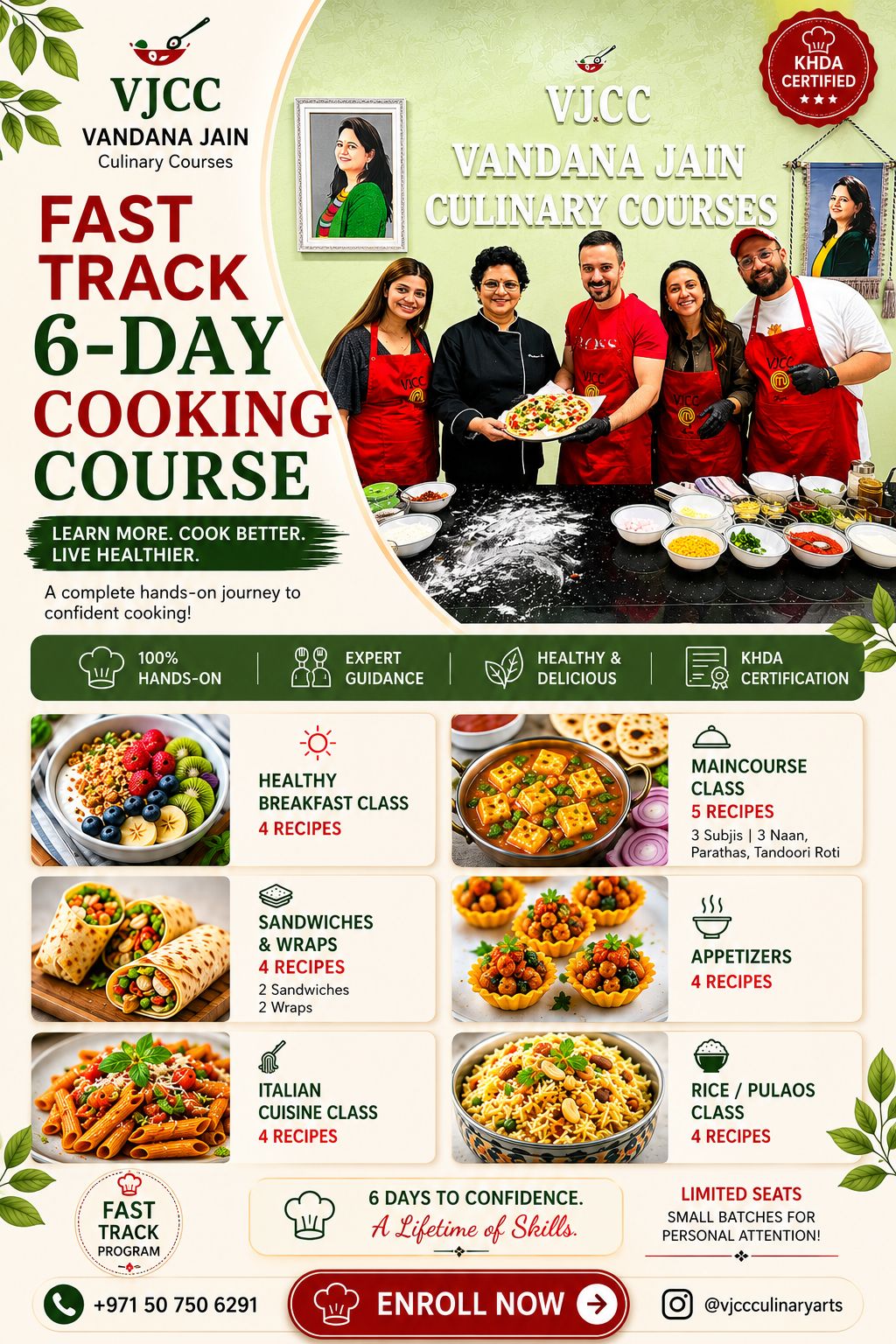 6-Day Fasttrack Cooking Course