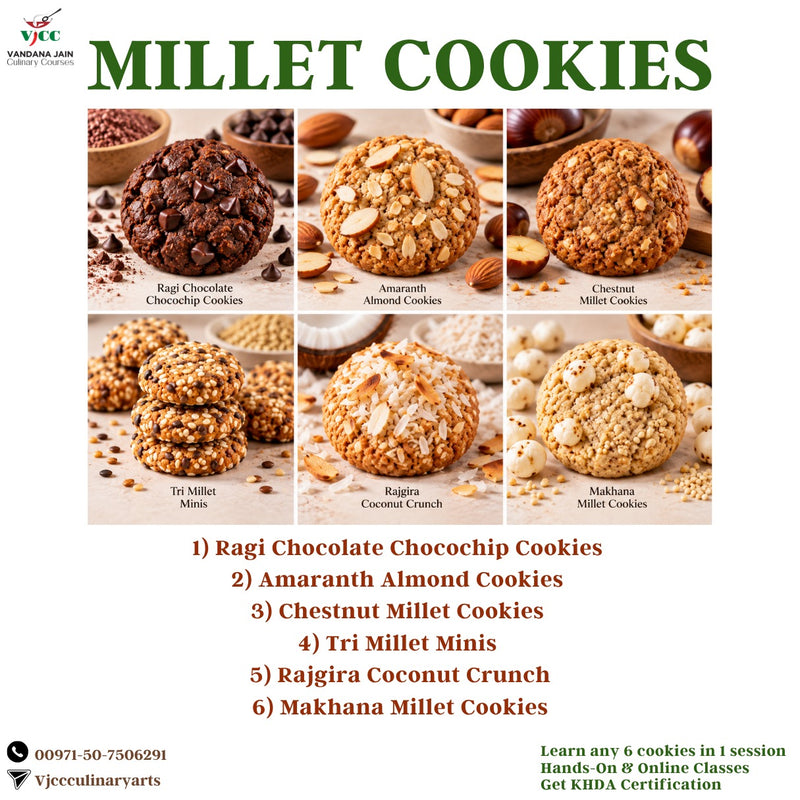 Healthy Millet Cookies Workshop