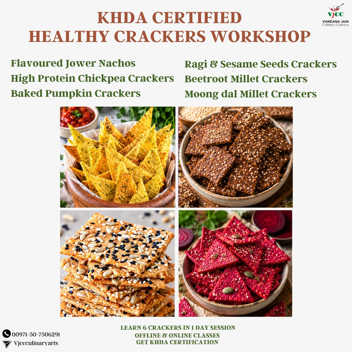 Healthy Crackers Workshop