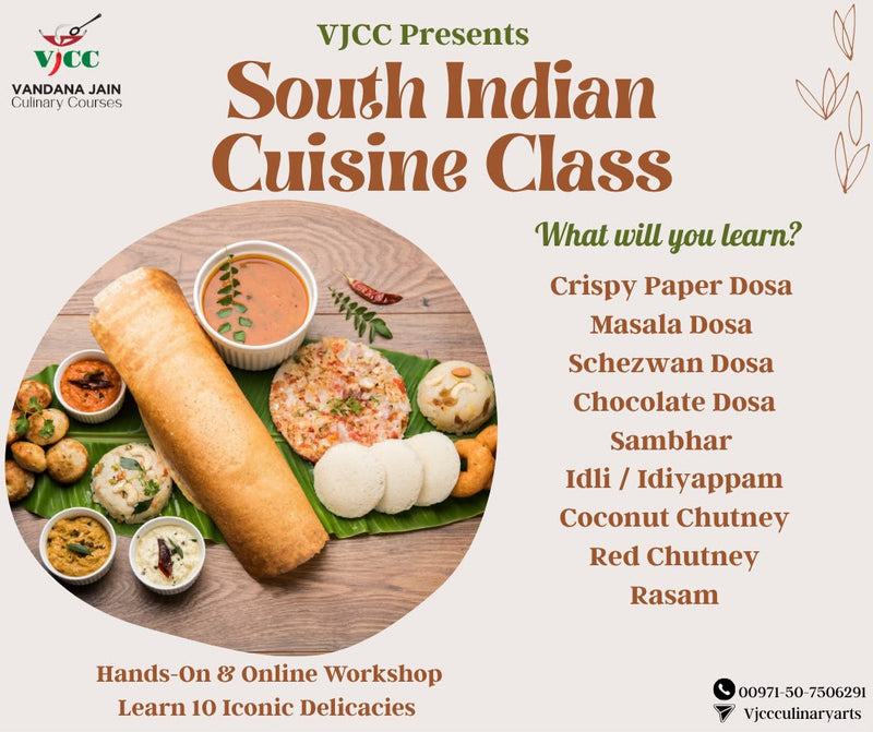 South Indian Cuisine Workshop
