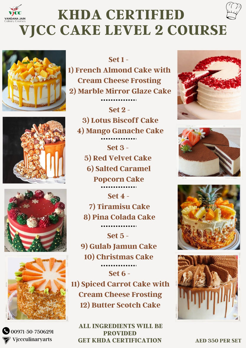 Cake Level 2 Course – VJCC